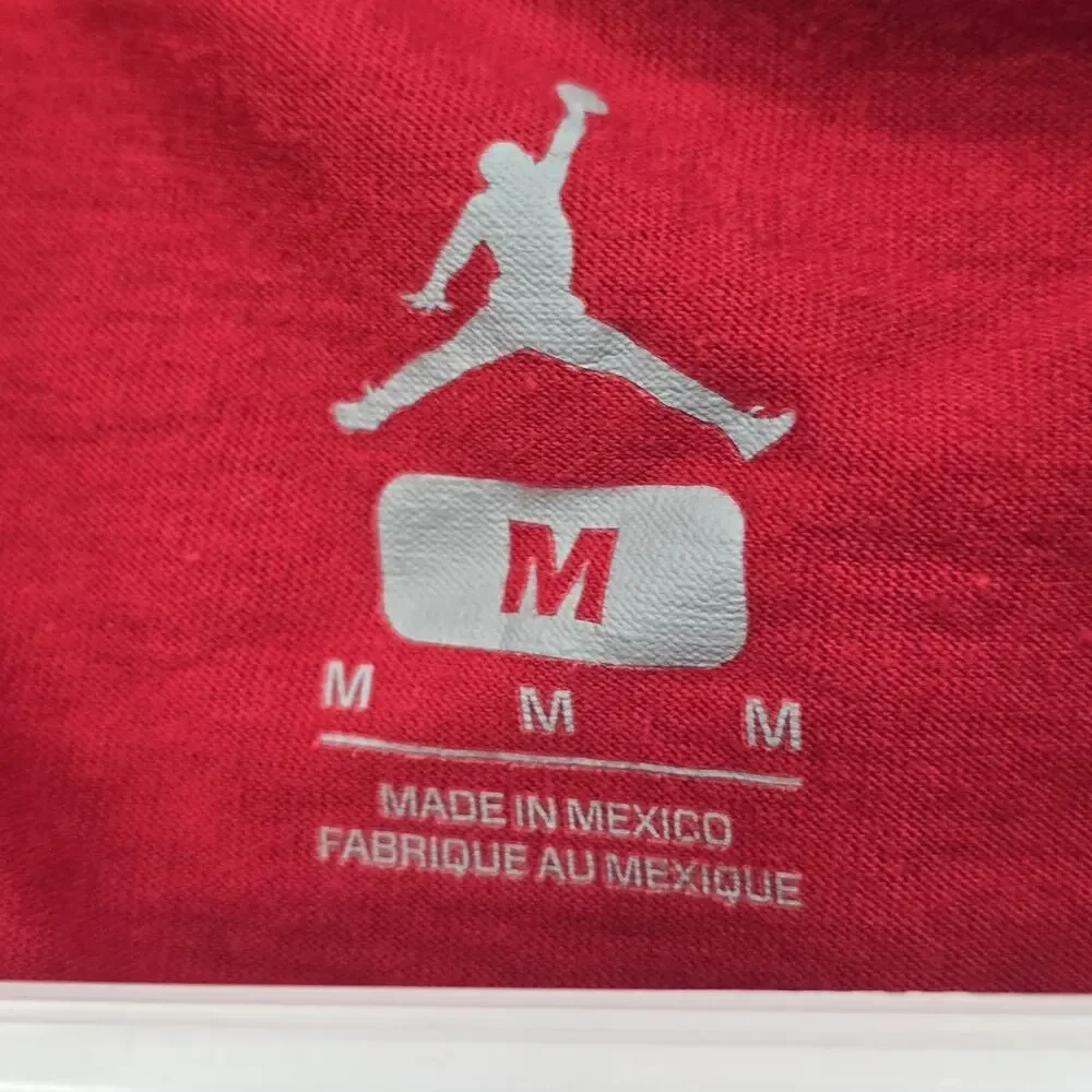 NIKE AIR JORDAN JUMPMAN PRINT CREW T SHIRTS RED (CJ0921 687) Men’s Medium EUC
